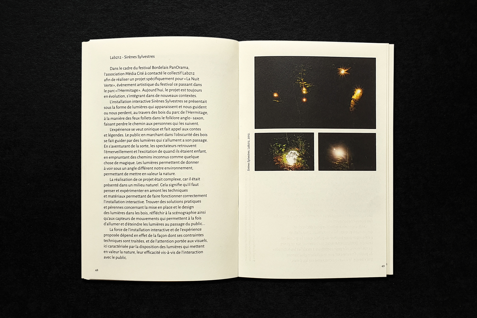 Installations interactives mémoire (master), édition, image 11, 2019, Sybille Clemente, designer graphique.
